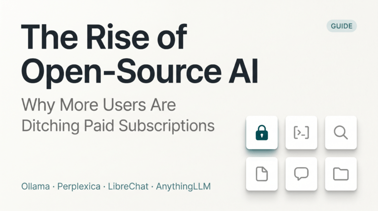 Why Open-Source AI Is Replacing Paid Tools