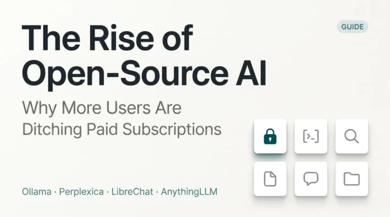Why Open-Source AI Is Replacing Paid Tools