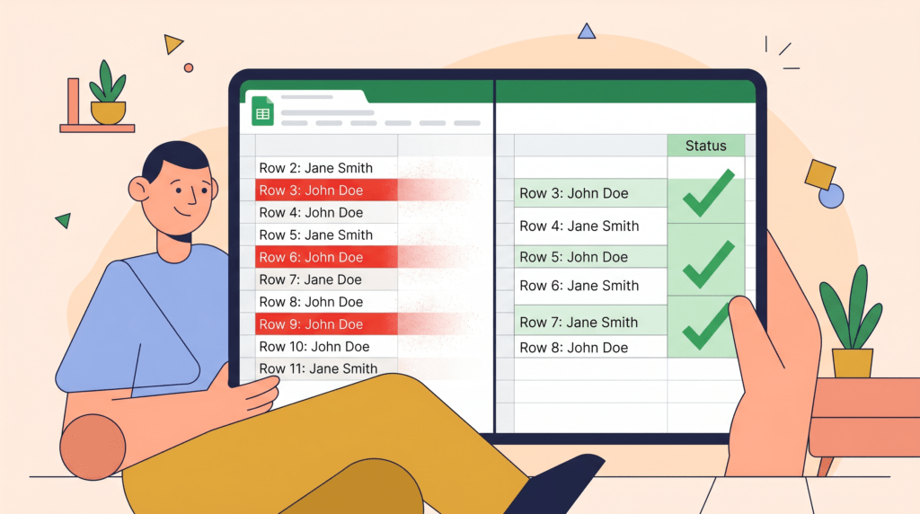 how to check for duplicates in excel