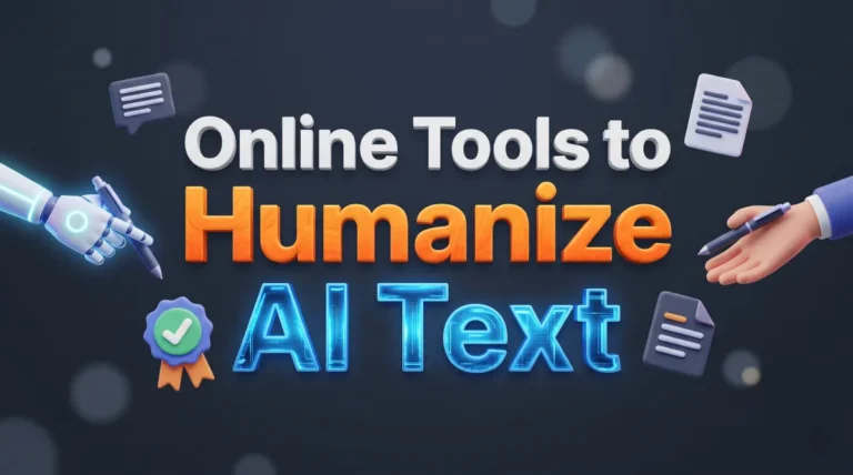 Online Tools to Humanize AI Text